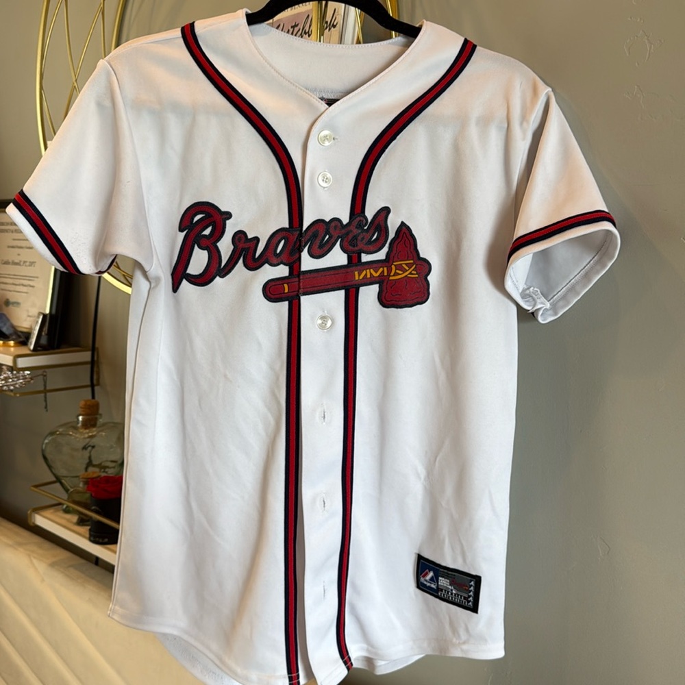 Baseball Jersey kids large will fit a size small/4 ladies